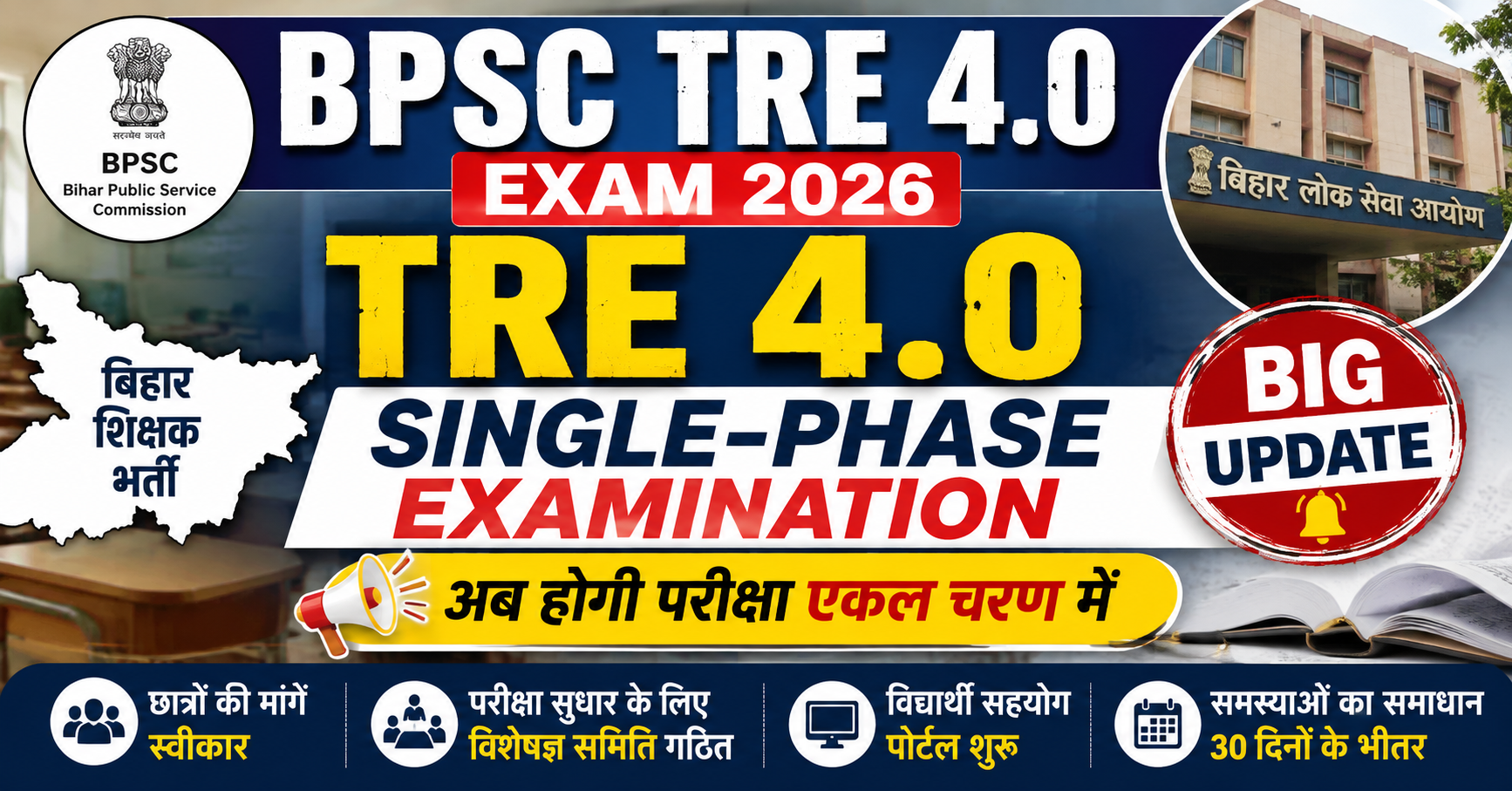 BPSC TRE 4.0 Exam 2026