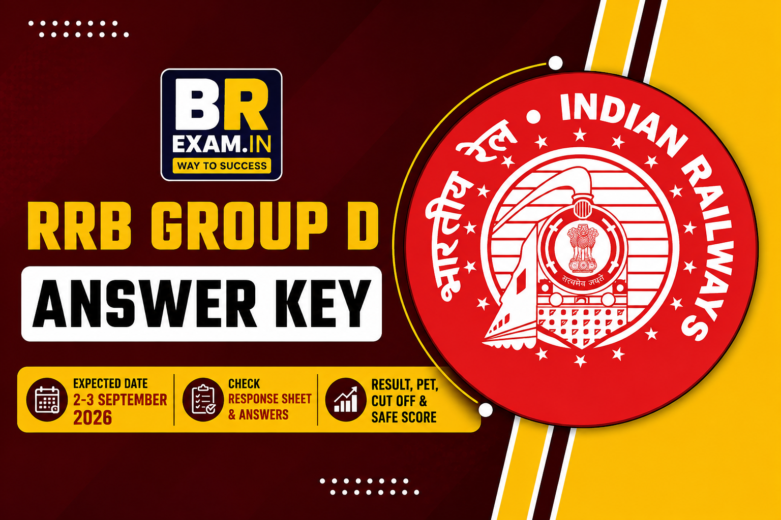 RRB Railway Group D Answer Key