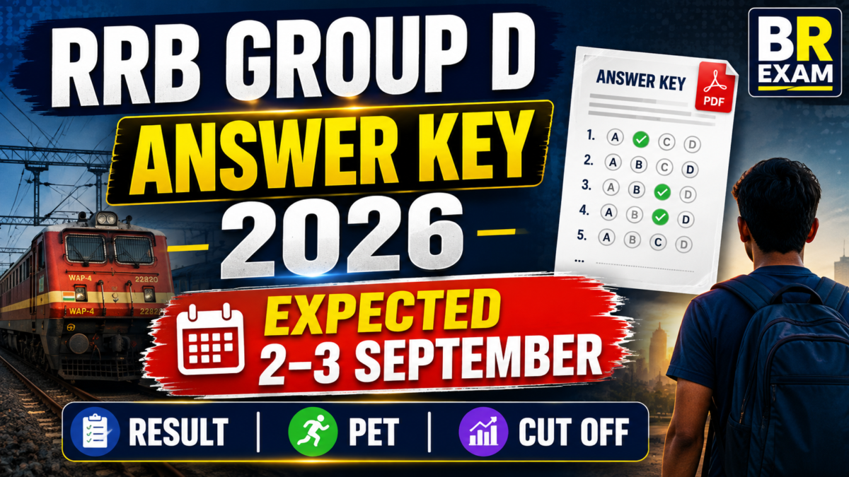 RRB Railway Group D Answer Key 2026 Expected Date