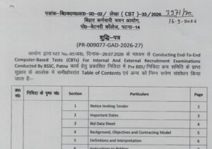 BSSC Exam 2026 CBT Mode Notice 16 September 2026